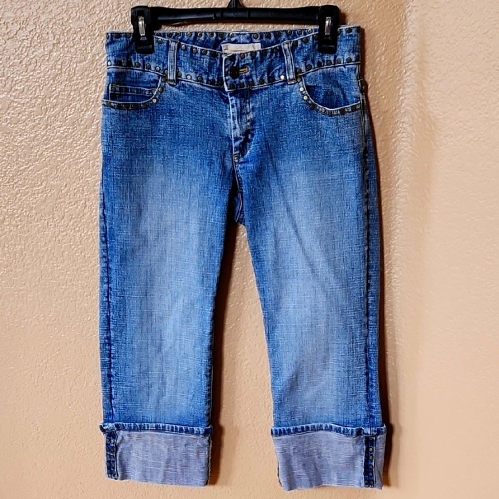Michael Kors Midcalf Cuff Jeans Size 4